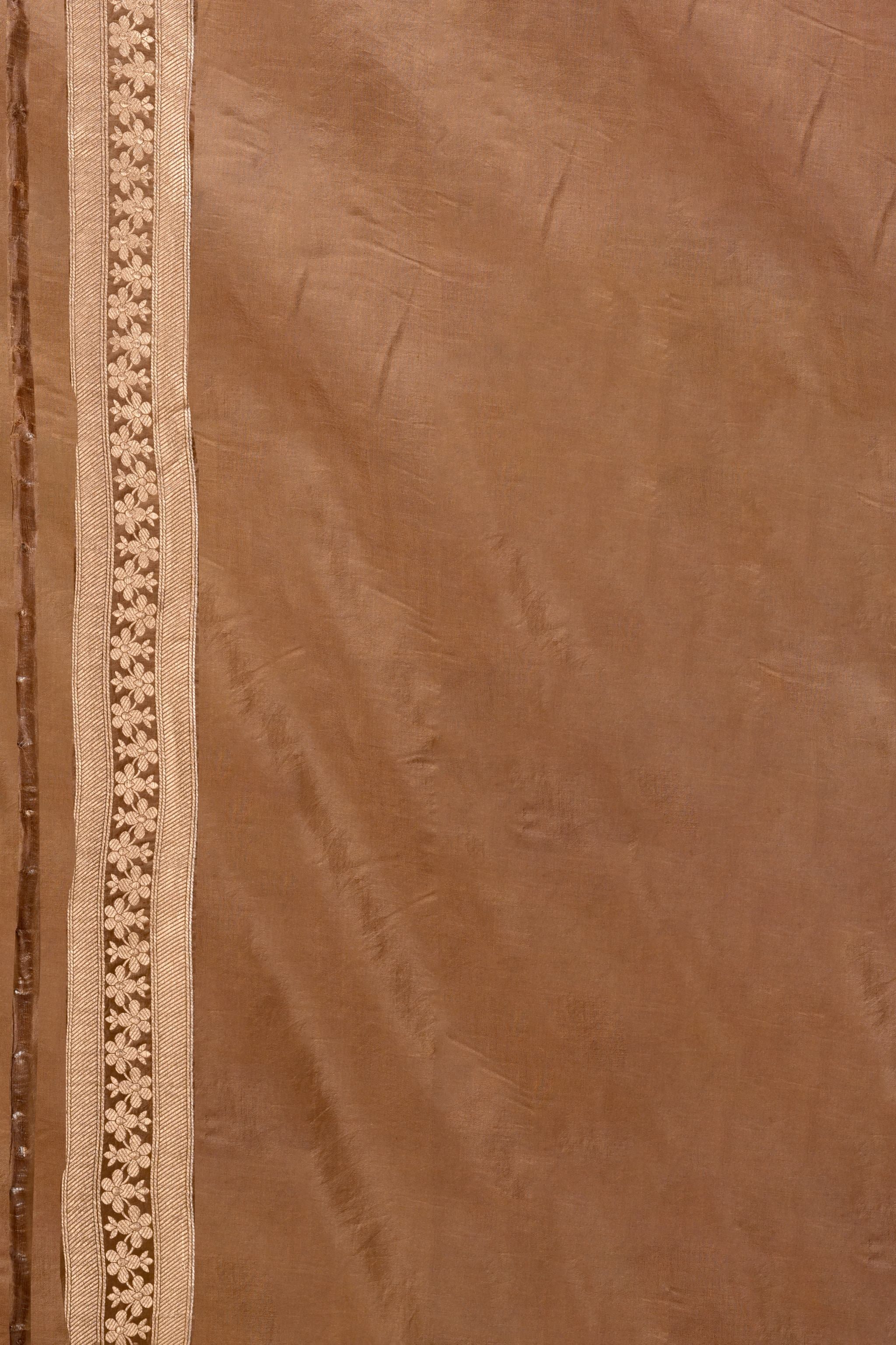 Gold & Silver Brocade Saree