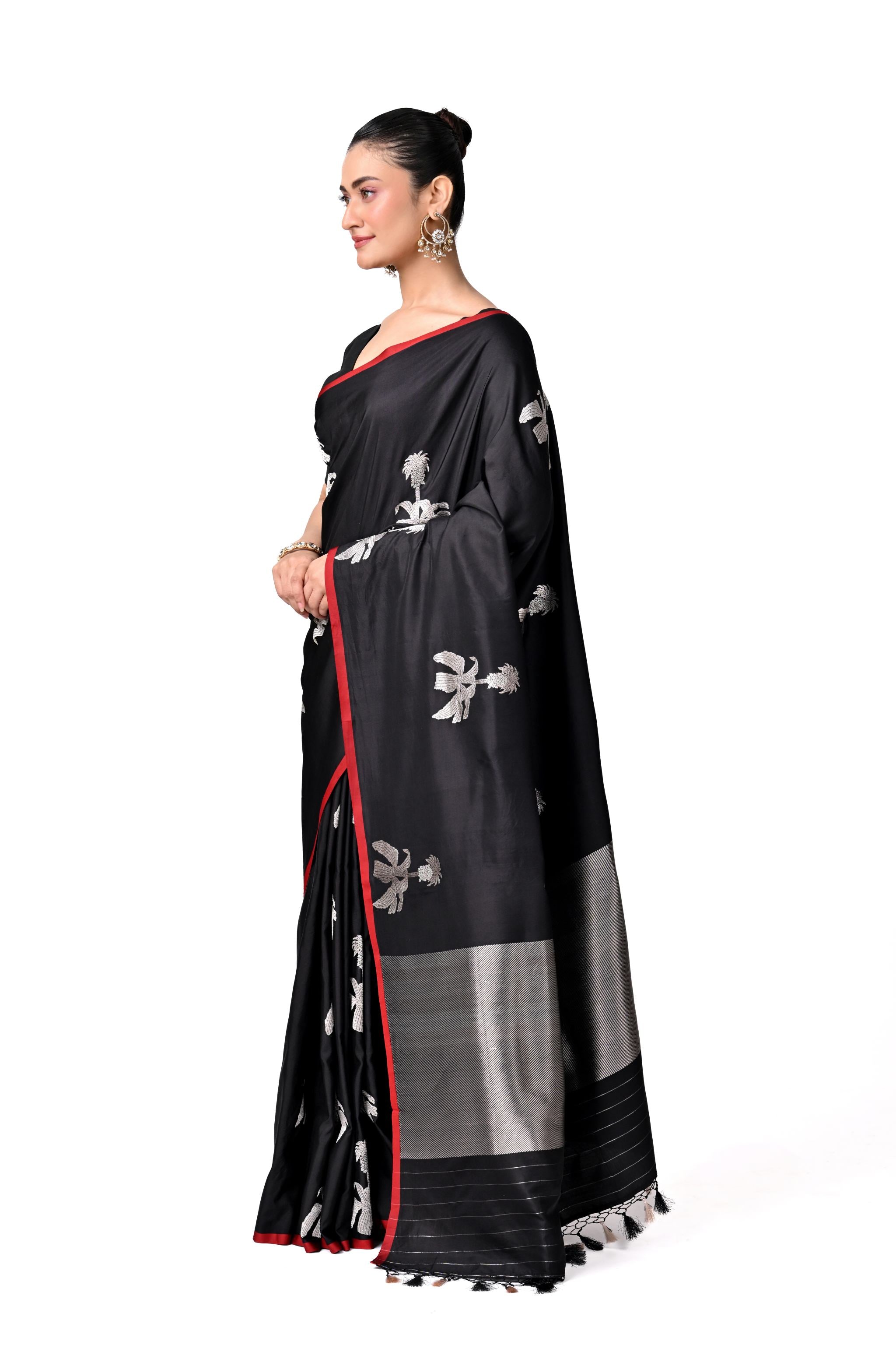 Black & Silver Botanical Design