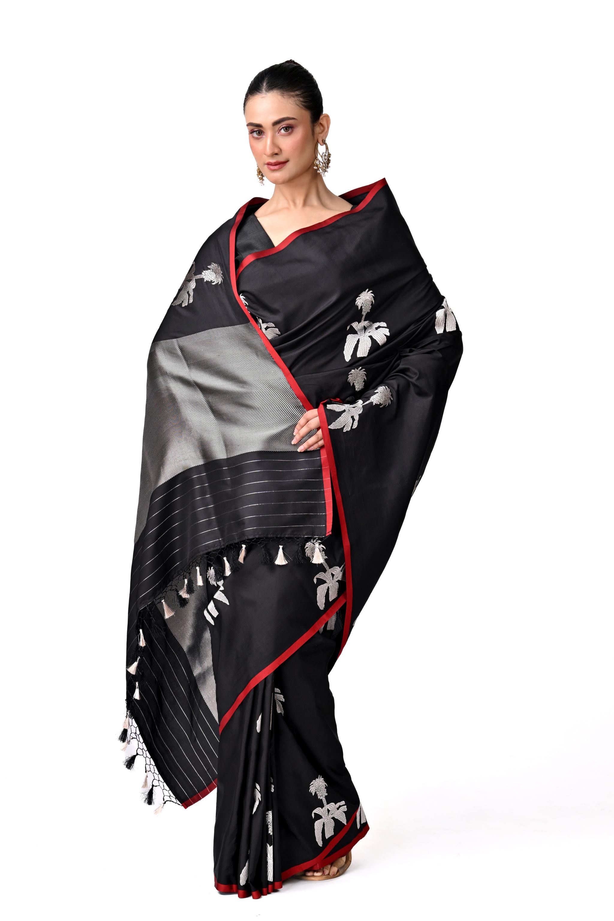 Black & Silver Botanical Design