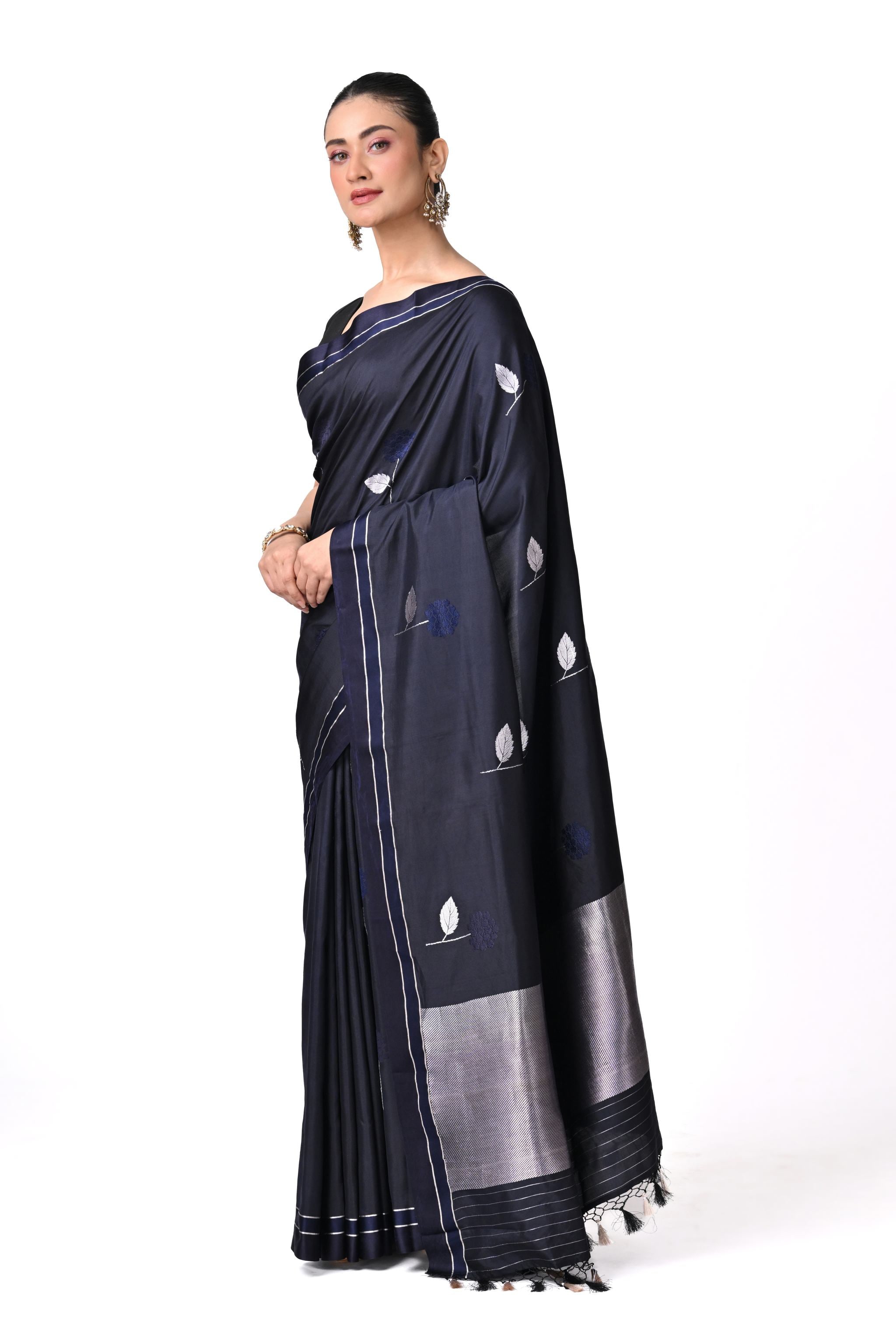 Black & Silver Botanical Design