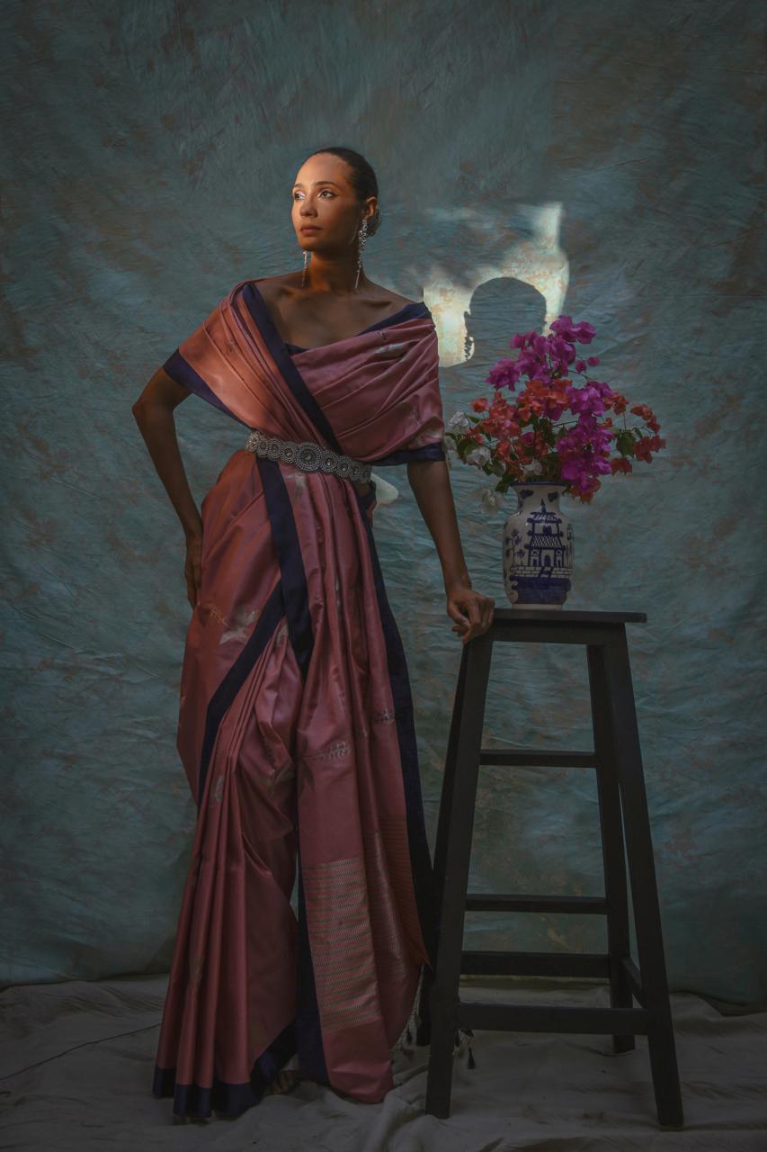 Dusty rose pink Katan